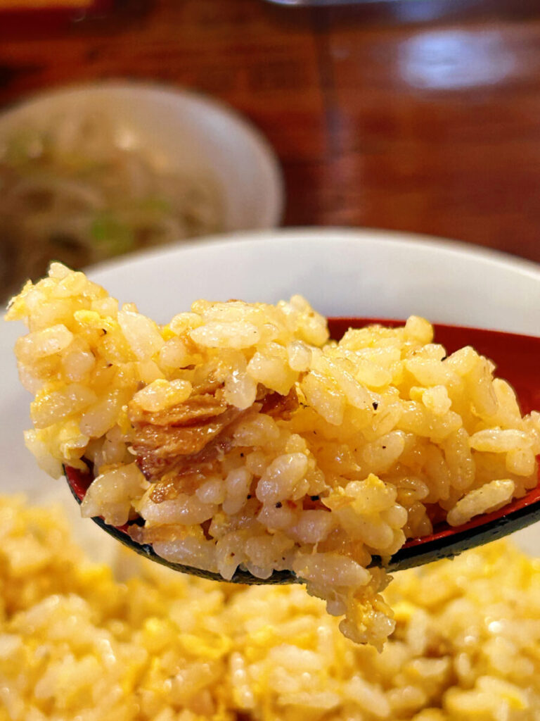 炊く蔵中華 炊く蔵中華そば写真 半チャーハン