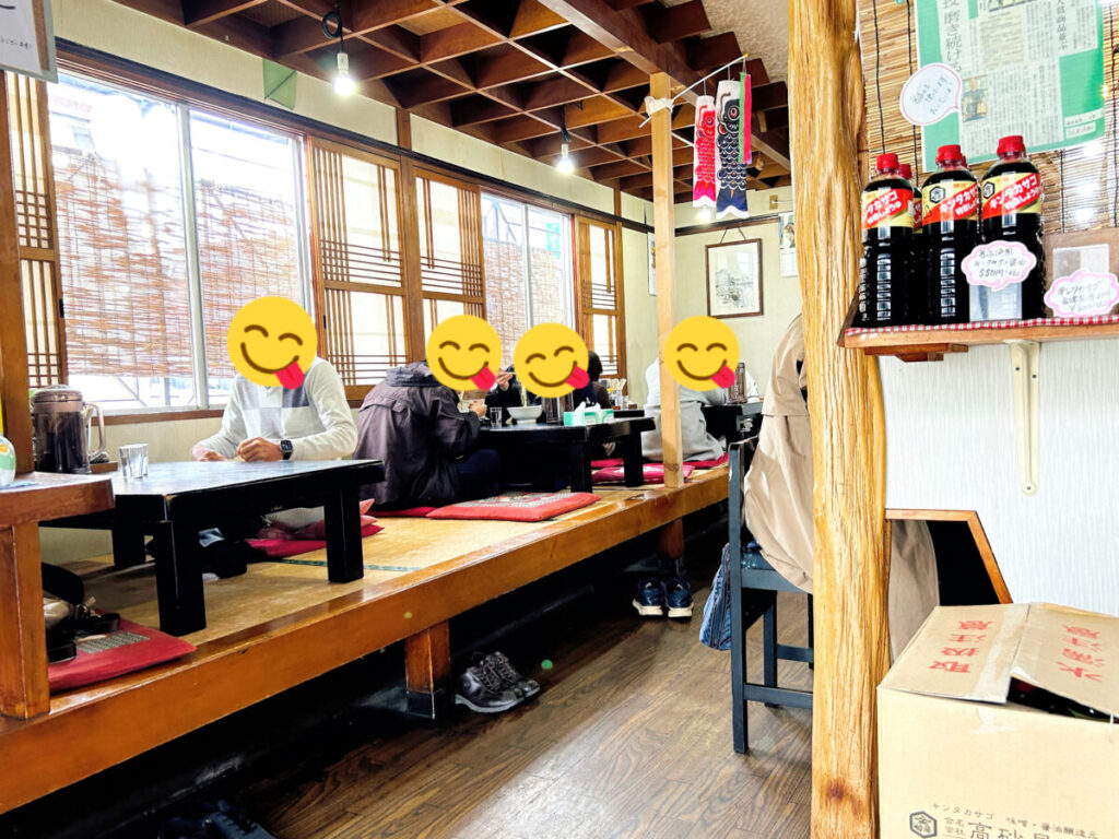 喜多方ラーメン喜多屋 店内の雰囲気