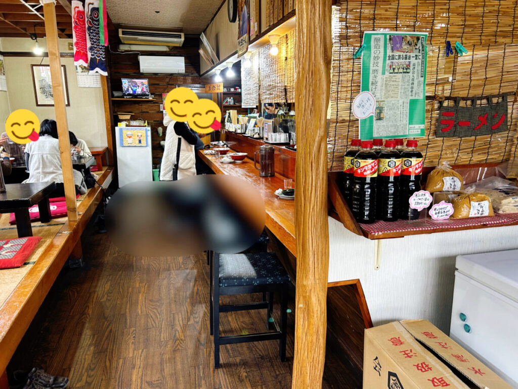 喜多方ラーメン喜多屋 店内の雰囲気