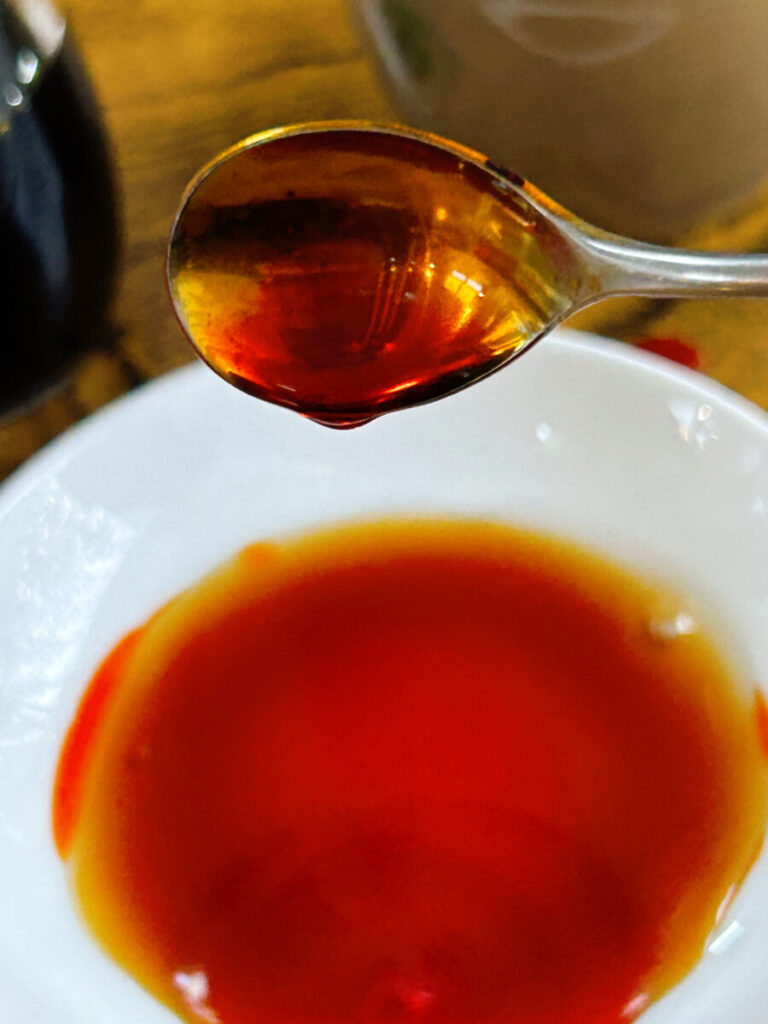 宝来食堂 手作りギョーザ写真