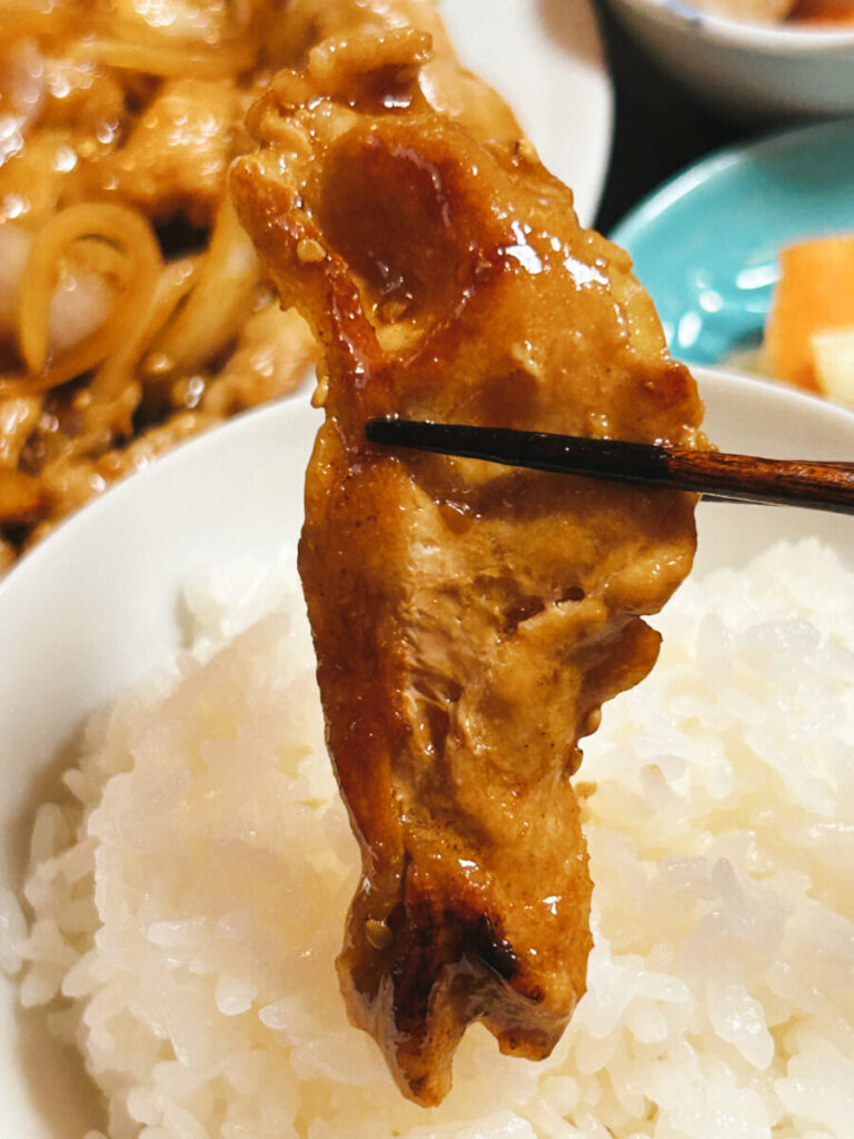 酒処ハチヤ 豚焼肉定食写真
