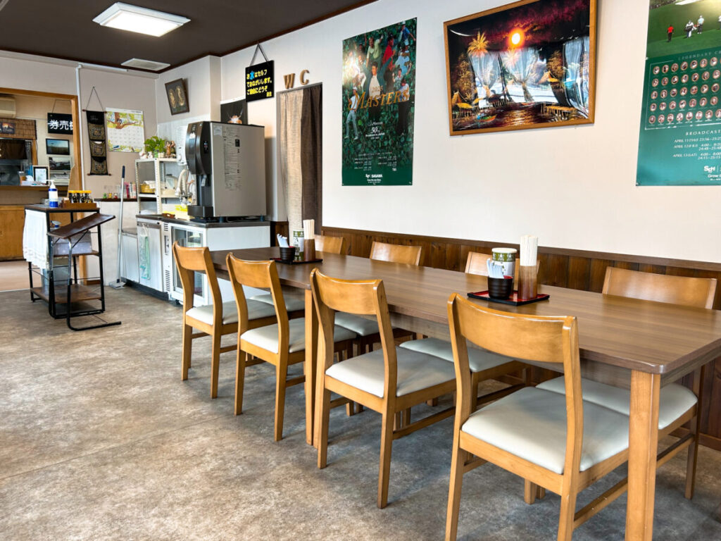 こだわり支那そば 大笑家(たいしょうや)店内の雰囲気