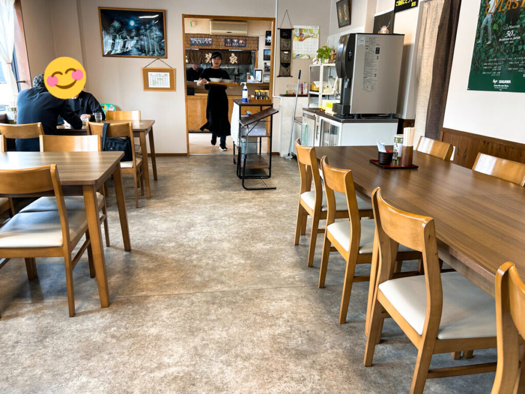 こだわり支那そば 大笑家(たいしょうや)店内の雰囲気