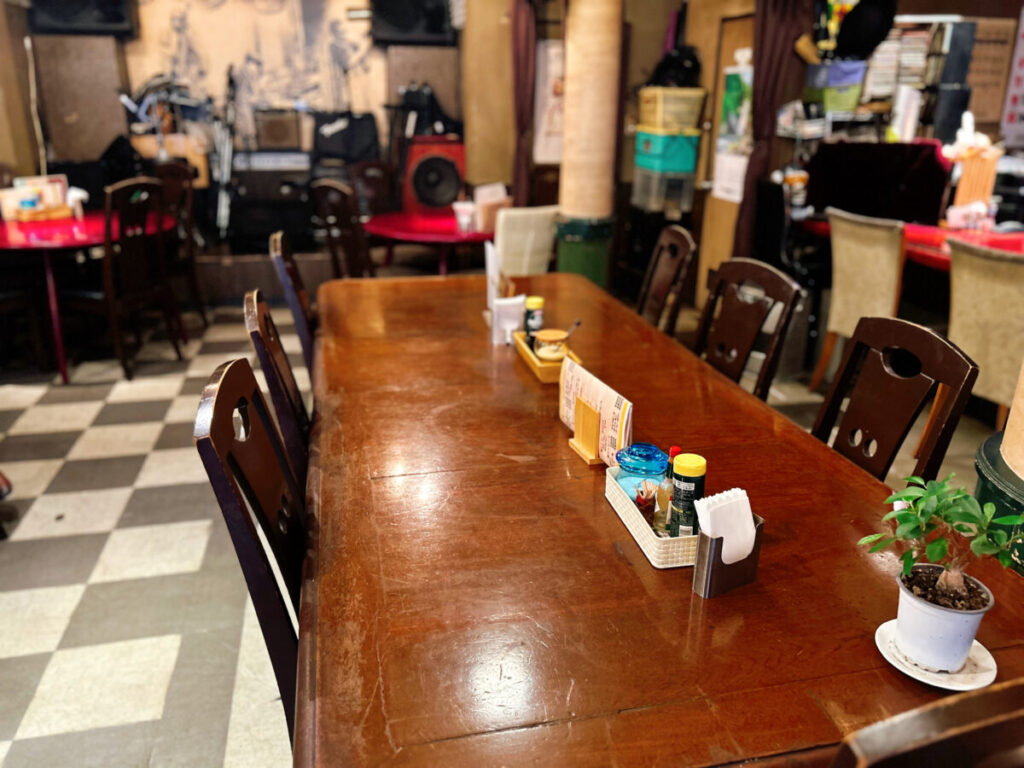 Caffe&軽食の風街亭 店内の雰囲気