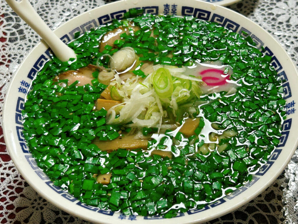 けいこのぎょうざ にらしおラーメン写真