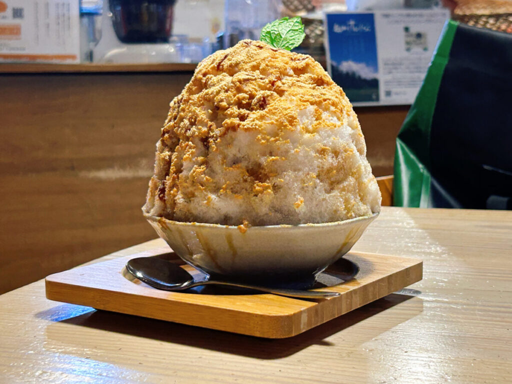 太郎焼総本舗 かき氷 信玄ミルク