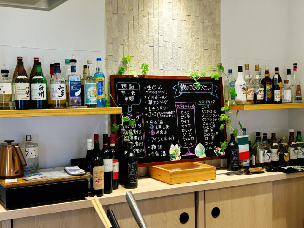 和イタリアン 菜EN 店内の雰囲気