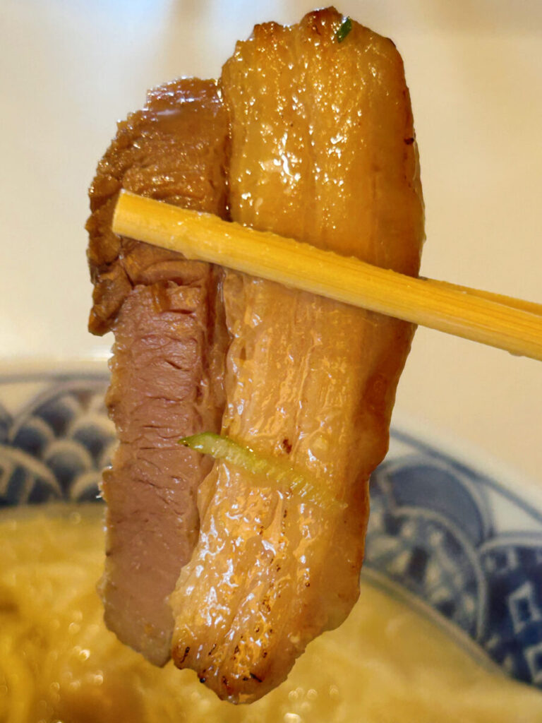 喜多方 満喜 塩ワンタン麺大盛