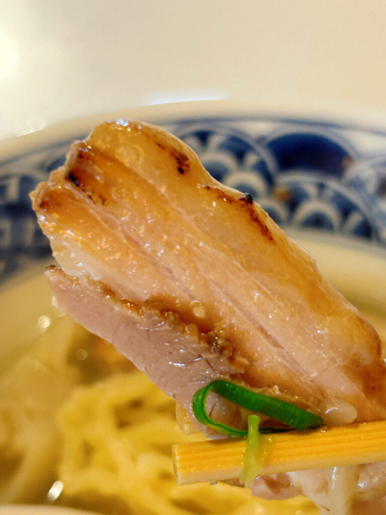 喜多方 満喜 塩ワンタン麺大盛