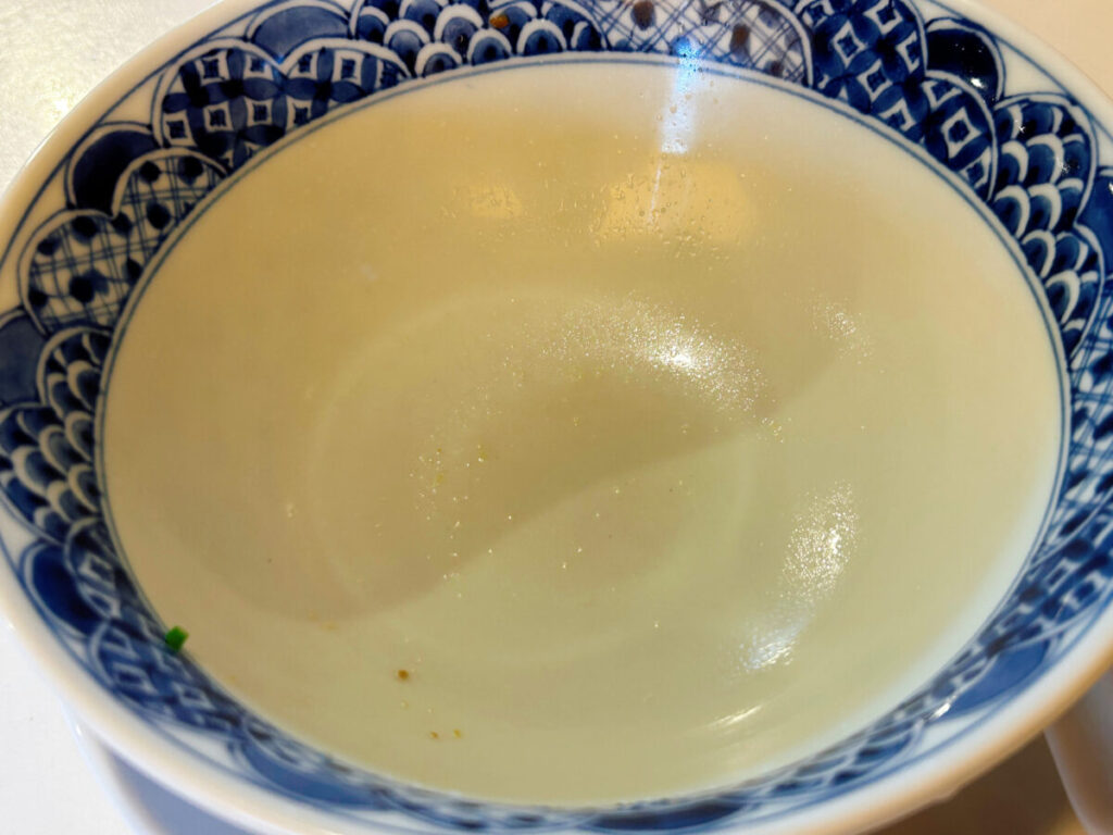 喜多方 満喜 塩ワンタン麺大盛