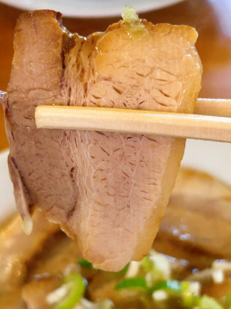 うえんで 本店 会津山塩チャーシューメン 大盛 写真
