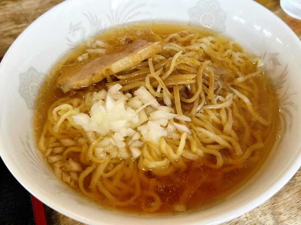 ブルドック もつ煮込みラーメンセット