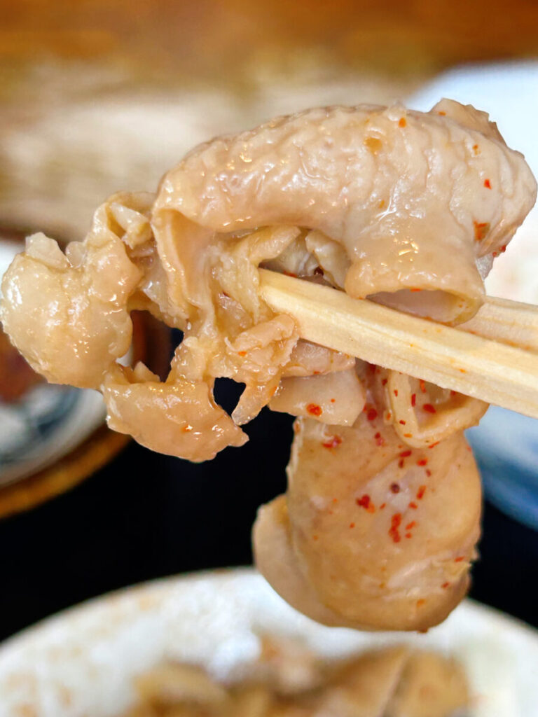 ブルドック もつ煮込みラーメンセット