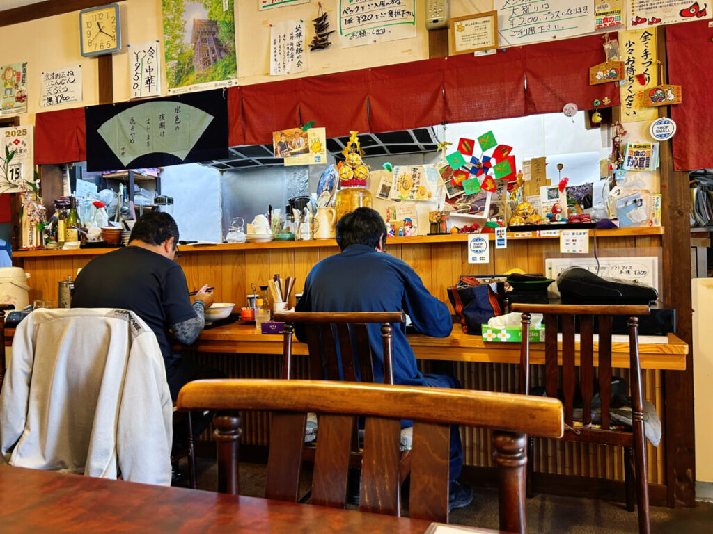 杜のこばやし食堂 店内の雰囲気