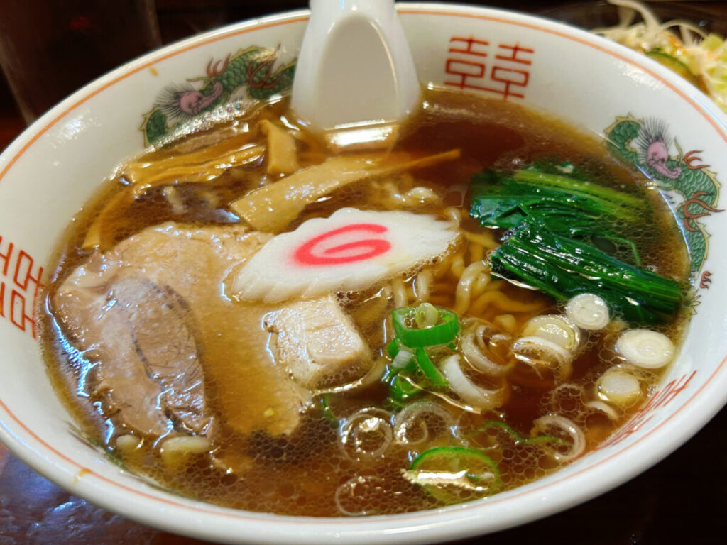 弘竜(こうりゅう)ラーメン+焼肉丼セット