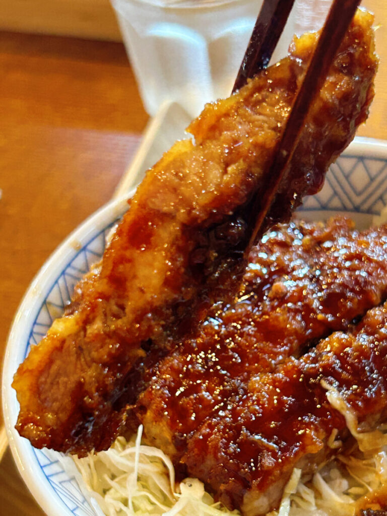 ファットリアこもと やまと豚の焼きソースカツ丼