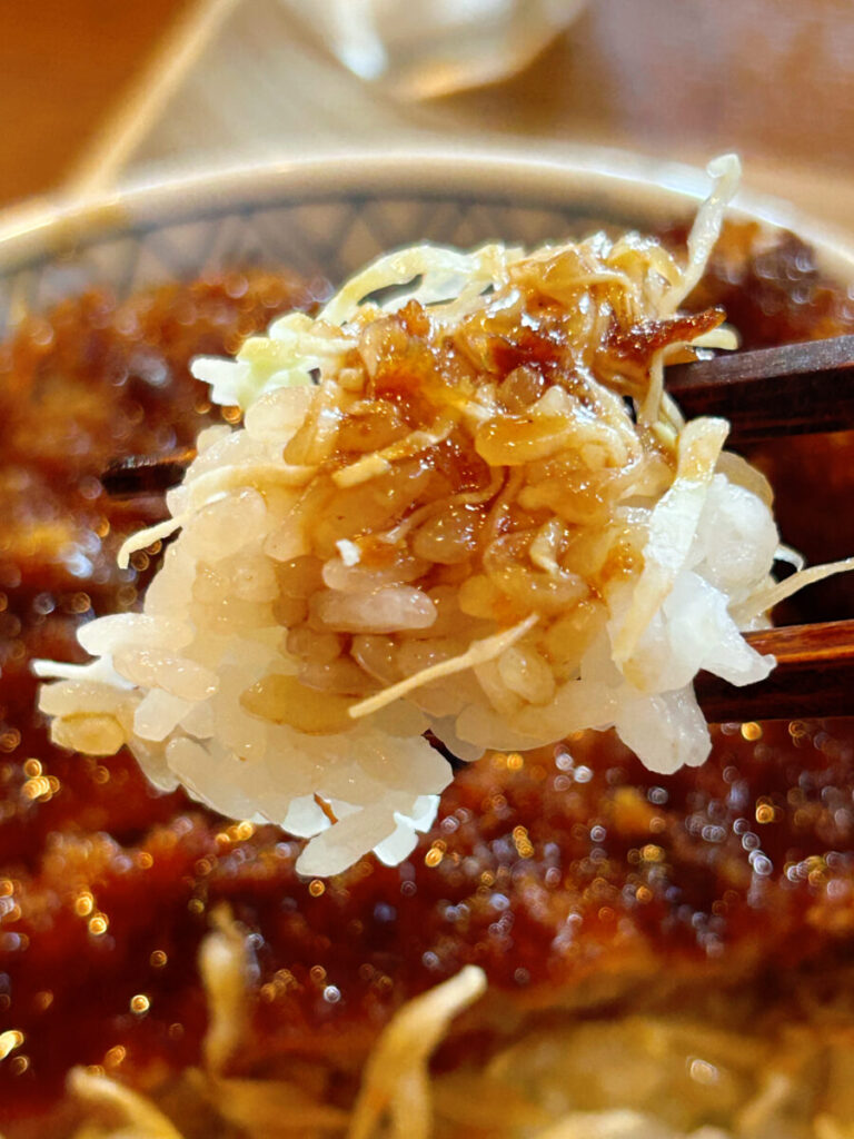 ファットリアこもと やまと豚の焼きソースカツ丼