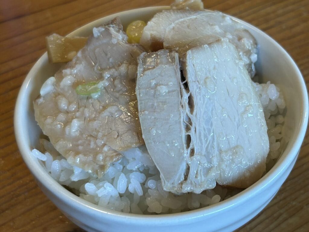 らーめんまったり まったりチャーシューめん&ごはん(小盛り)