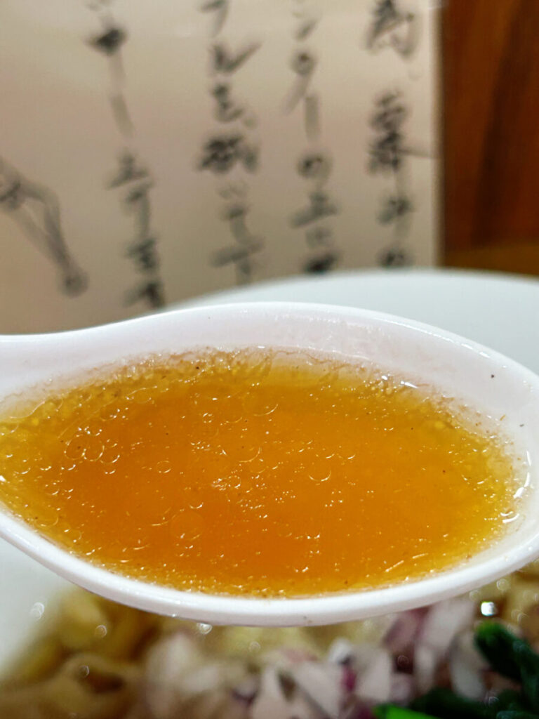 彩麺 春日遅遅 純煮干&和え玉にぼし(ハーフ)