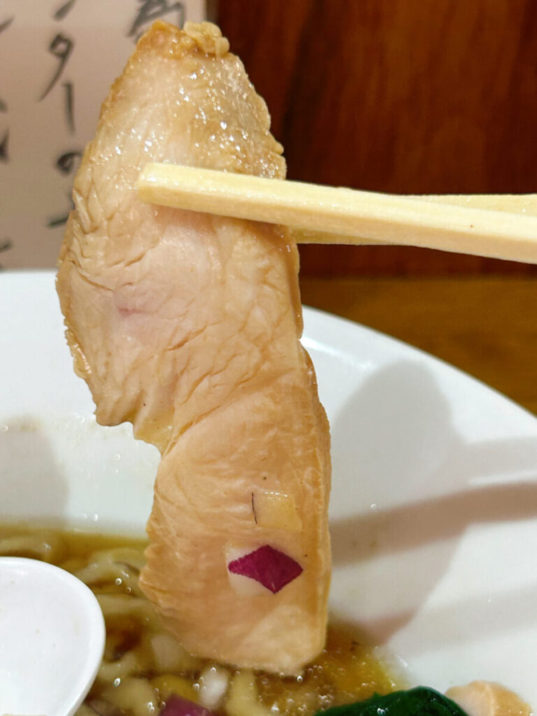 彩麺 春日遅遅 純煮干&和え玉にぼし(ハーフ)