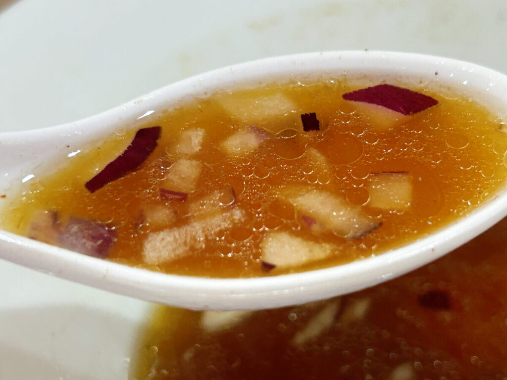 彩麺 春日遅遅 純煮干&和え玉にぼし(ハーフ)