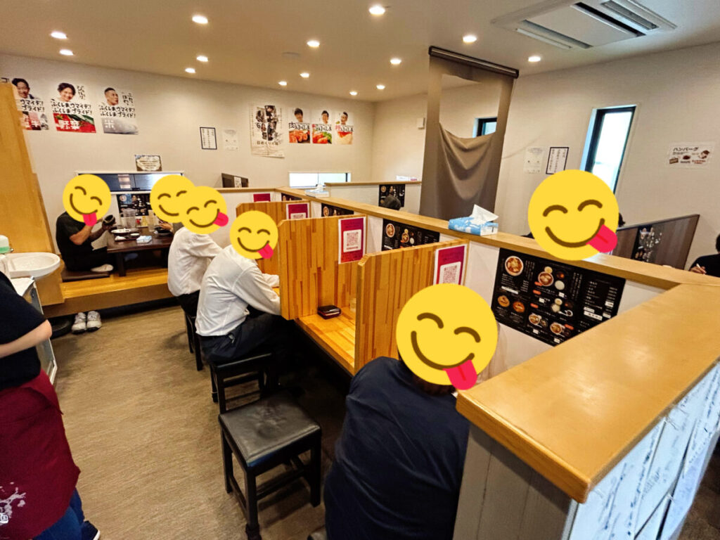 らぁ麺 まえ田 店内写真