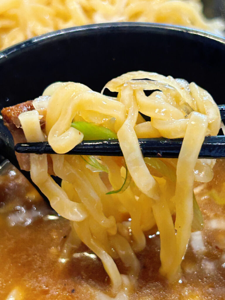 空山NEO 七日町店 つけそば大盛り