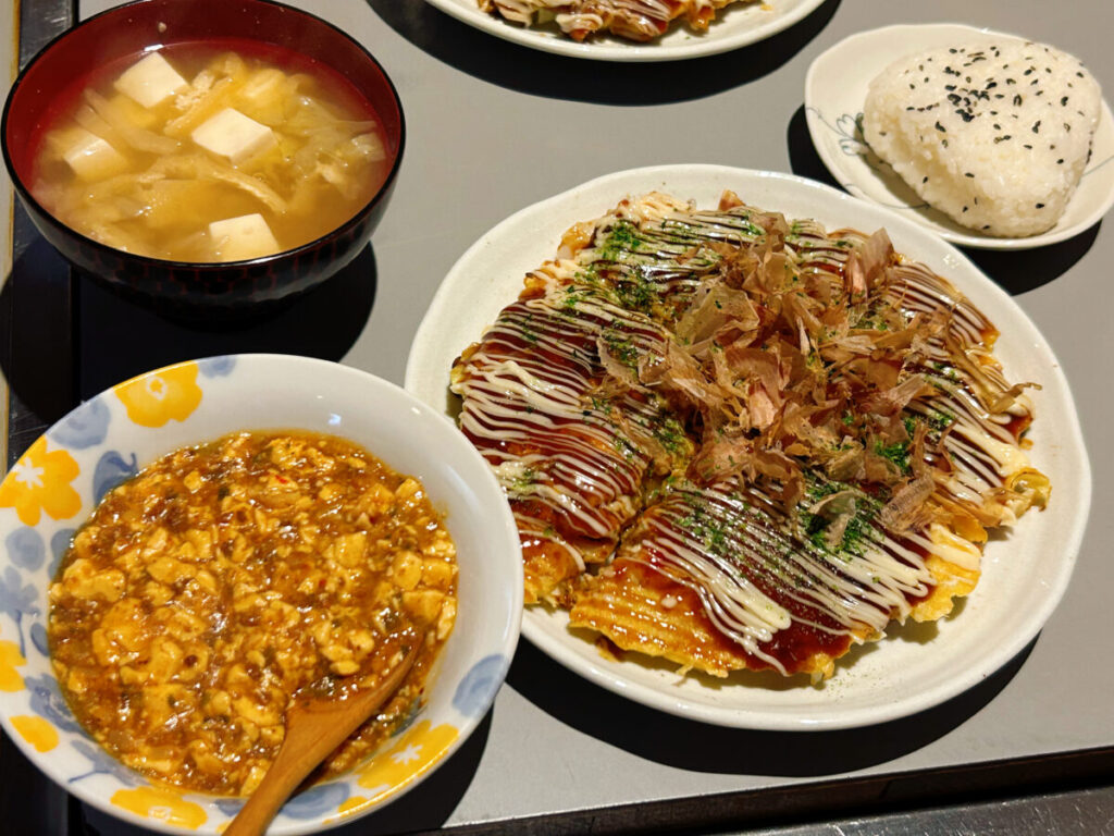 焼きや お好み焼きランチ