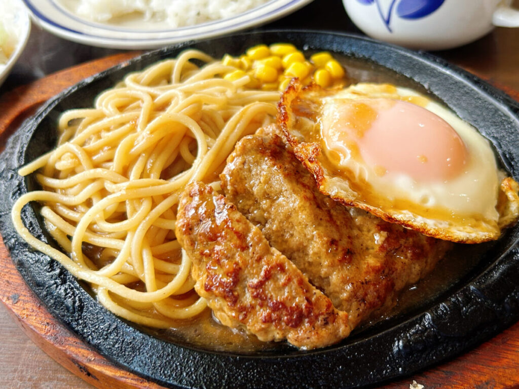 喫茶&軽食カンタンド ハンバーグセット