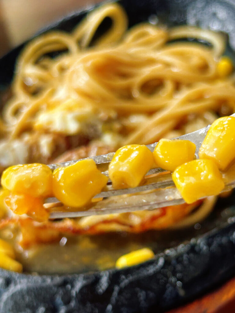 喫茶&軽食カンタンド ハンバーグセット 付け合せ