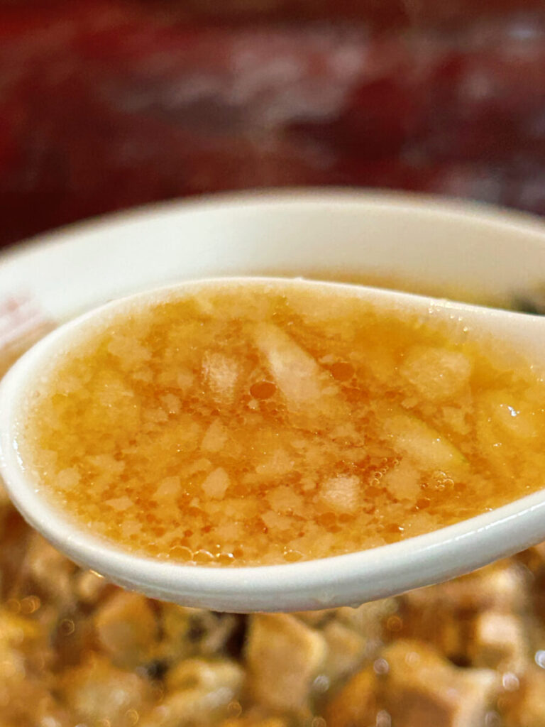 めん処 縁 限定しょう油ラーメン ライス 写真