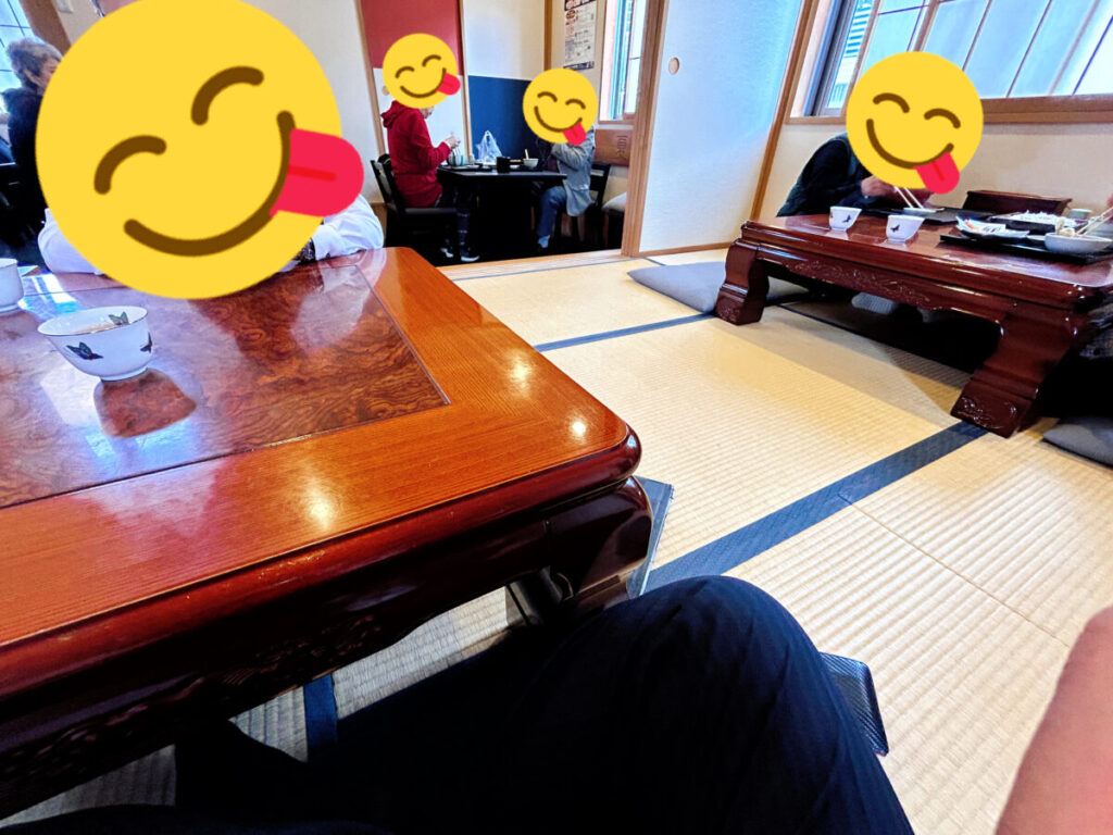 蕎房処かみしろや 店内の雰囲気