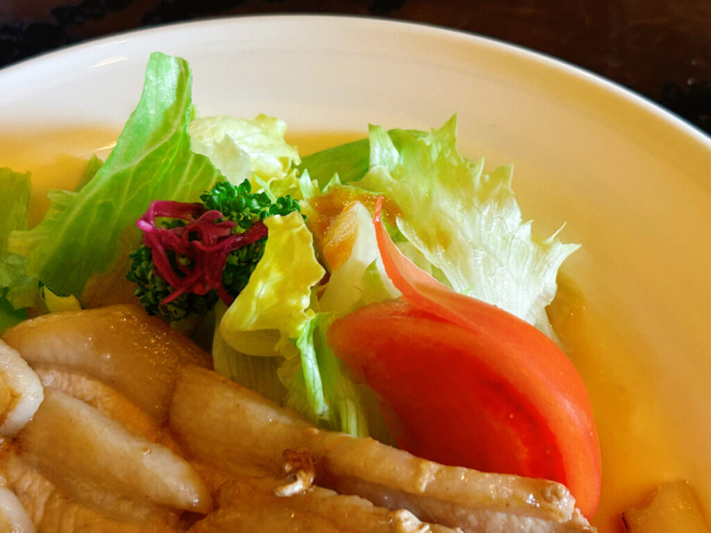 キッチン瓦 豚肉の生姜焼き ライス大盛