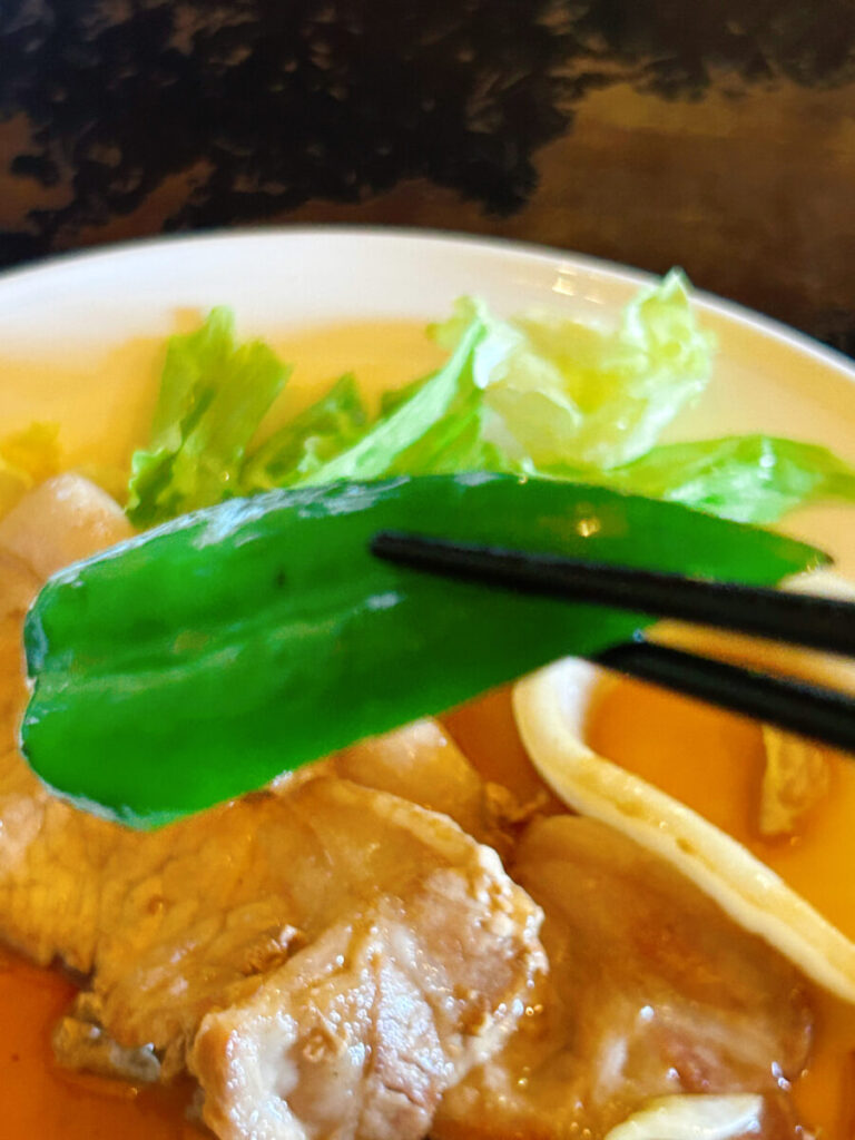 キッチン瓦 豚肉の生姜焼き ライス大盛