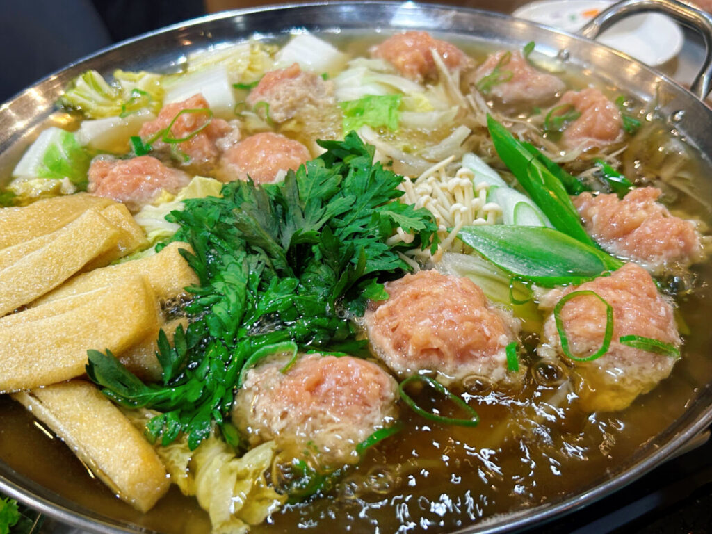 KISANJI 飲み放題コース つみれ鍋