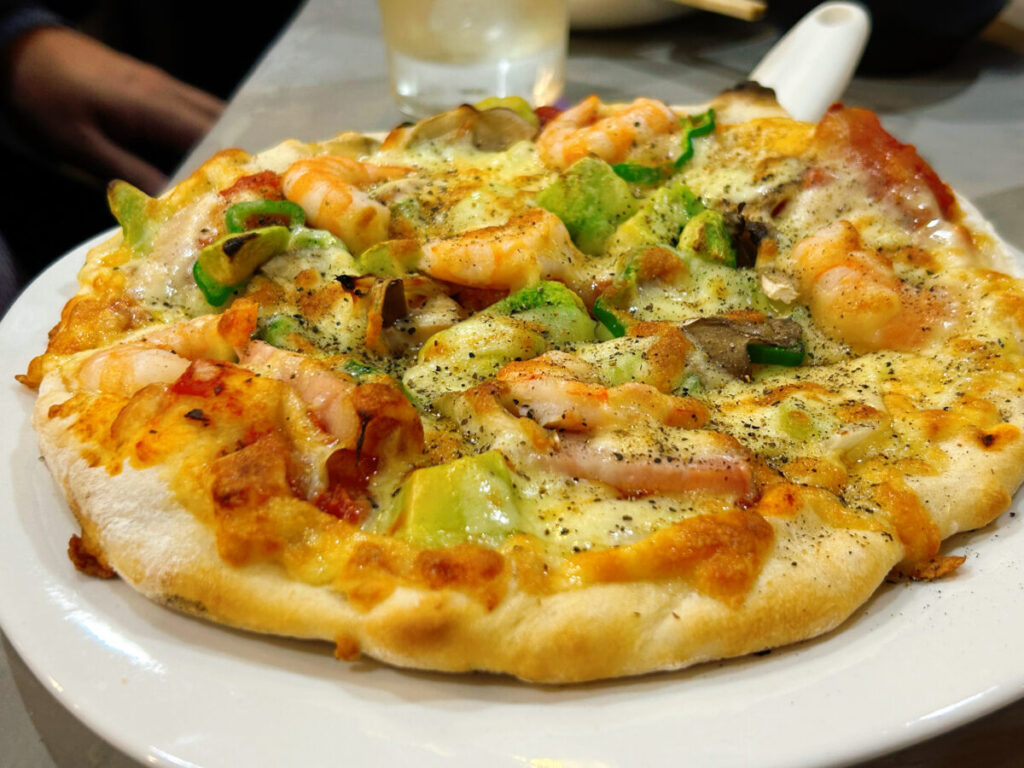 KISANJI 飲み放題コース 自家製ピザ