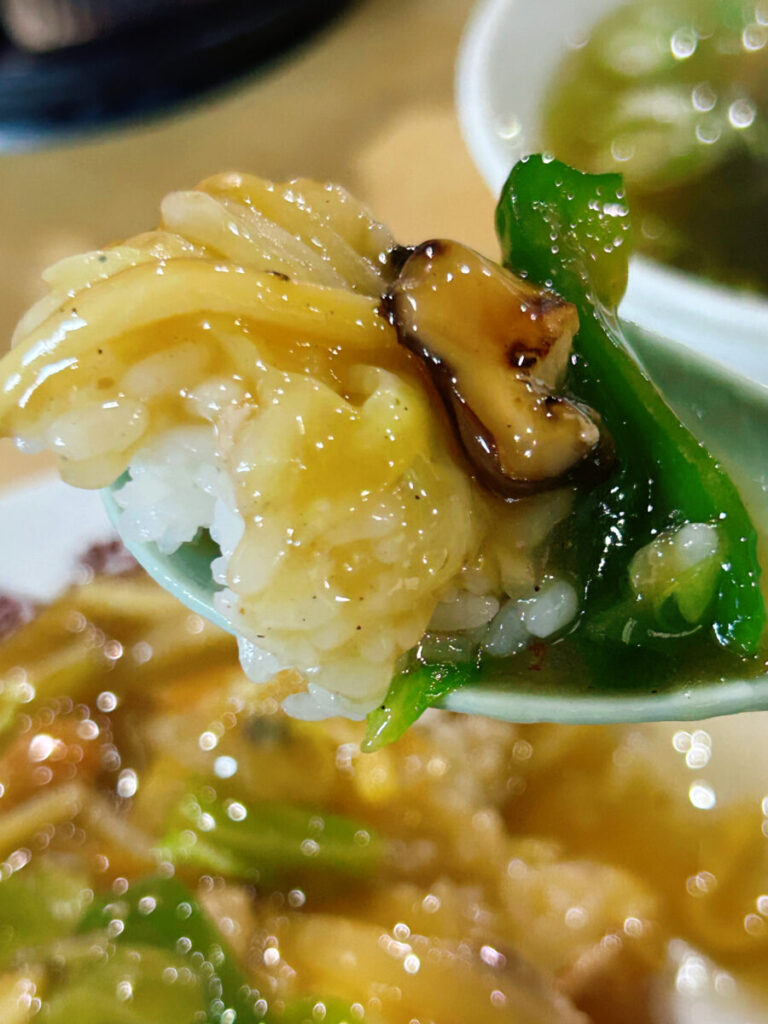 吉田食堂 中華丼大盛