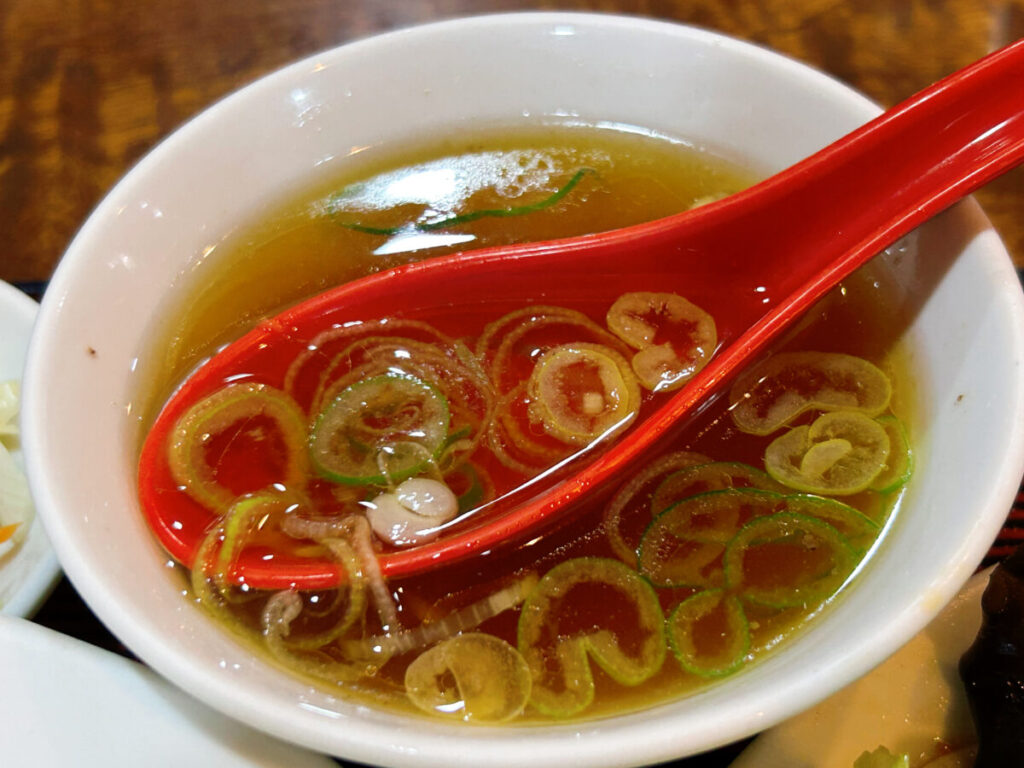 南京飯店 中央店 野菜炒めセット