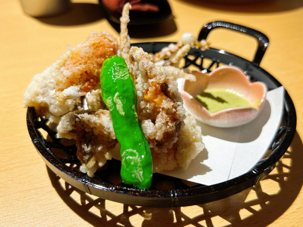 和イタリアン 菜EN ソフトクラブシェルの唐揚げ