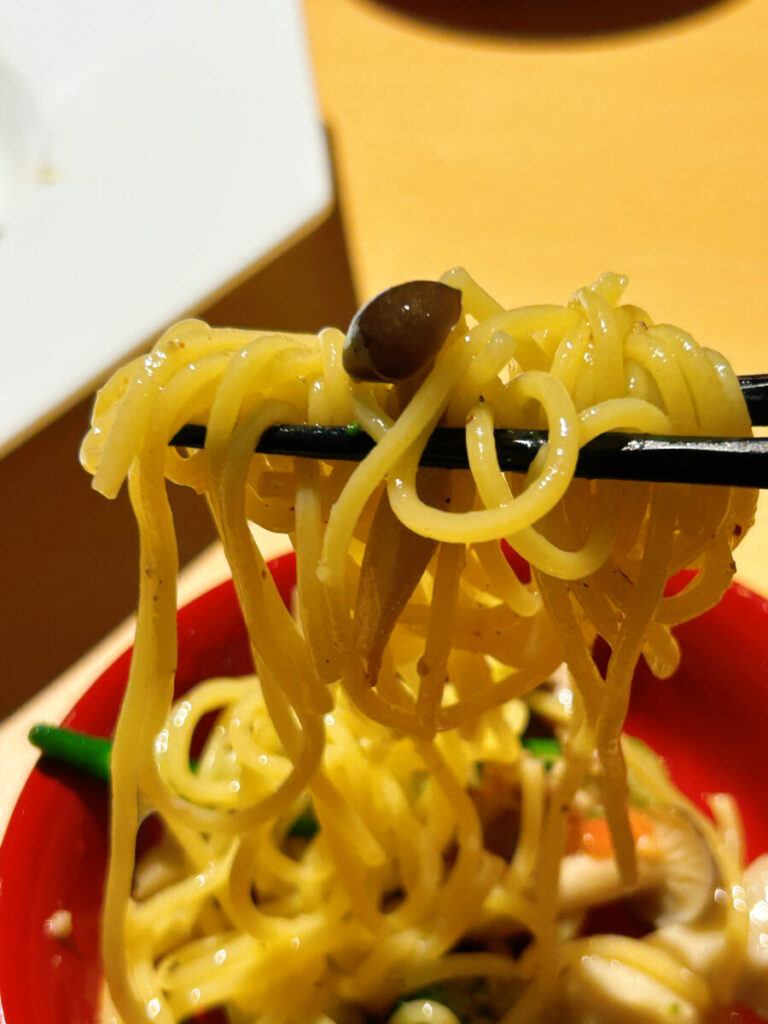 和イタリアン 菜EN パスタ ペペロンチーノ