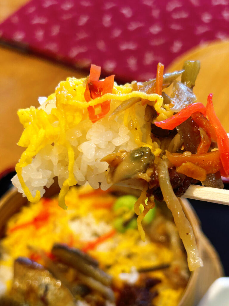 会津迎賓館 寿し万 こわっぱ定食