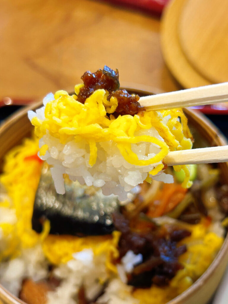 会津迎賓館 寿し万 こわっぱ定食