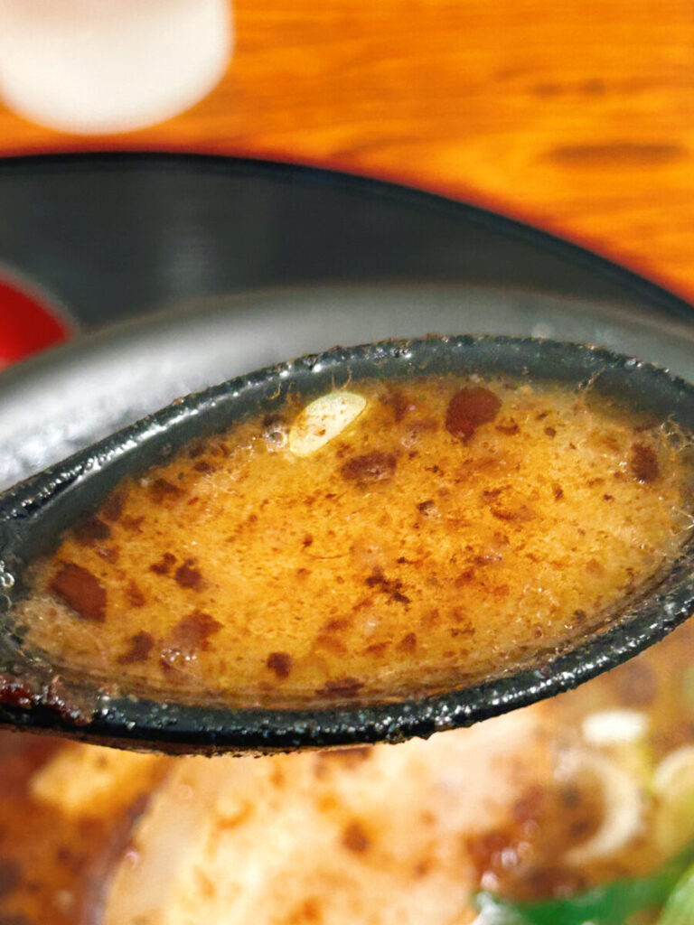 お食事処あおやま とんこつ黒らーめん＆ミニステーキ丼セット