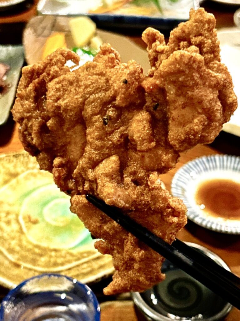 地酒処 天竜 名物 とりから揚げ