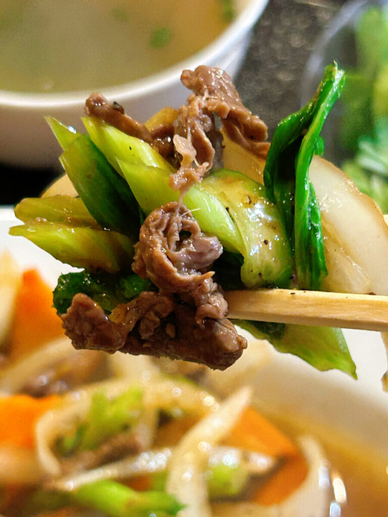 アンちゃん 本格ベトナム料理 牛肉炒めご飯セット