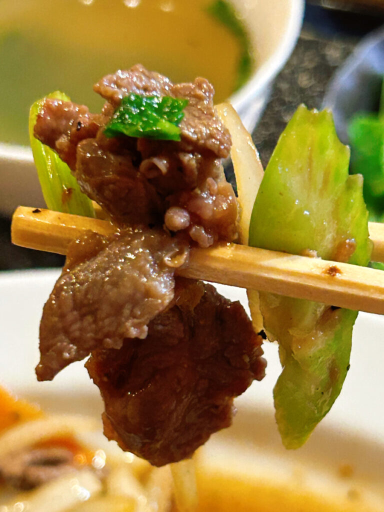 アンちゃん 本格ベトナム料理 牛肉炒めご飯セット