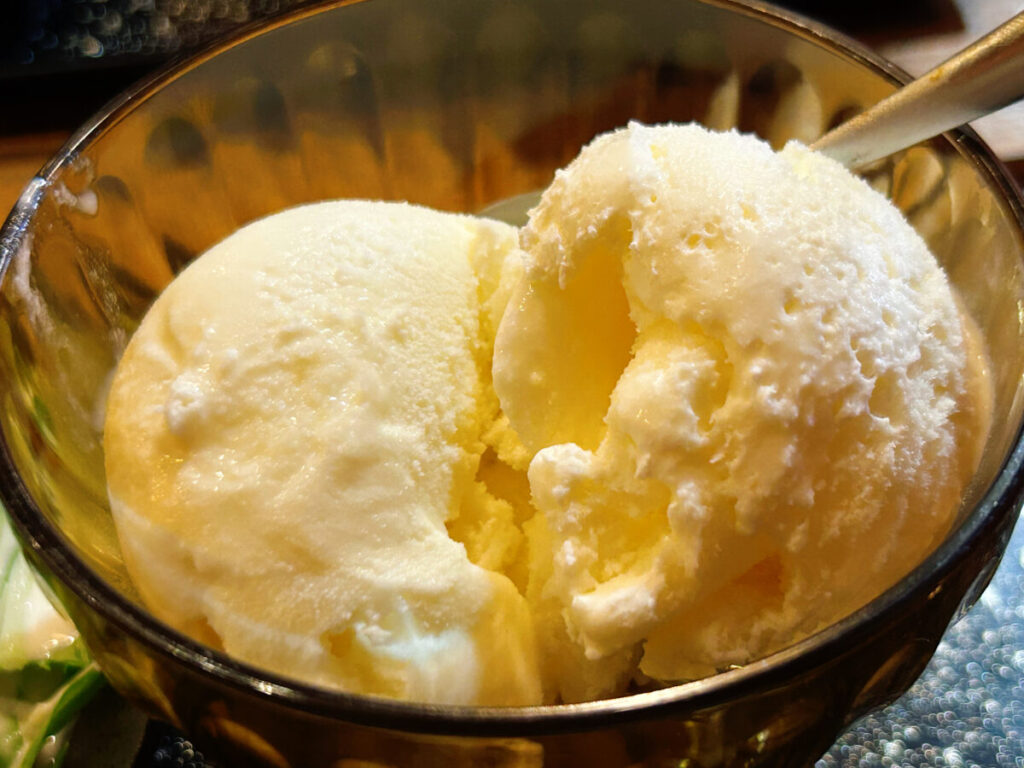 アンちゃん 本格ベトナム料理 牛肉炒めご飯セット デザート バニラアイスクリーム