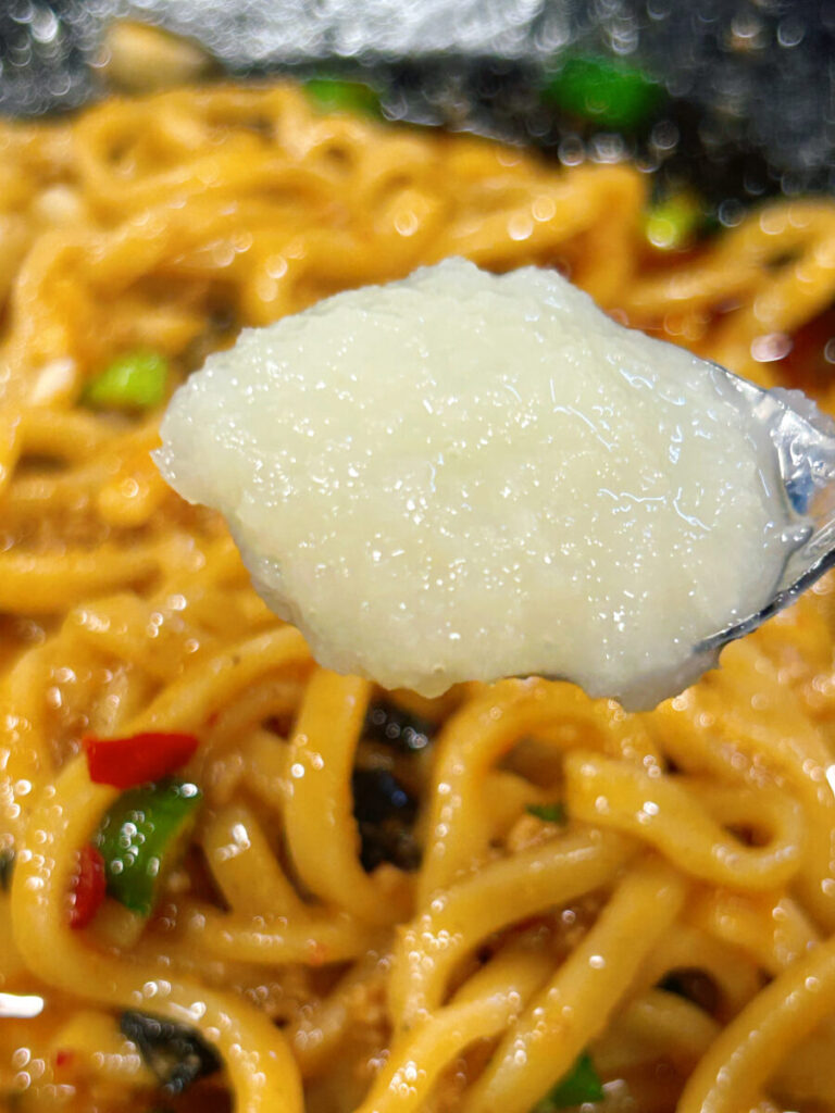 こうみ家 台湾まぜそば すりおろしにんにく