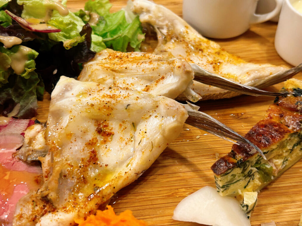 レストラン ラ レゾン （Restaurant la Raison）ディナー 飲み放題コース 鯛のカマ