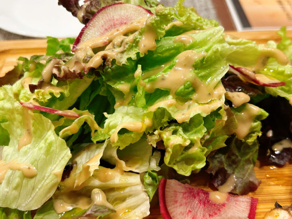 レストラン ラ レゾン （Restaurant la Raison）ディナー 飲み放題コース サラダ